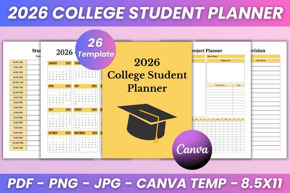 2026 College Student Planner Kdp: A Comprehensive Guide to Organizing Your Academic Life