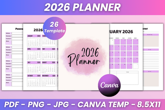 2026 Planner Kdp Interior: A Comprehensive Tool for Productivity and Organization