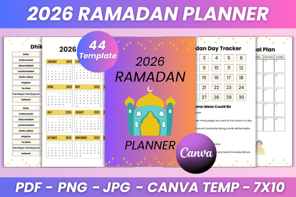 2026 Ramadan Planner Kdp Interior: A Strategic Tool for Purposeful Planning