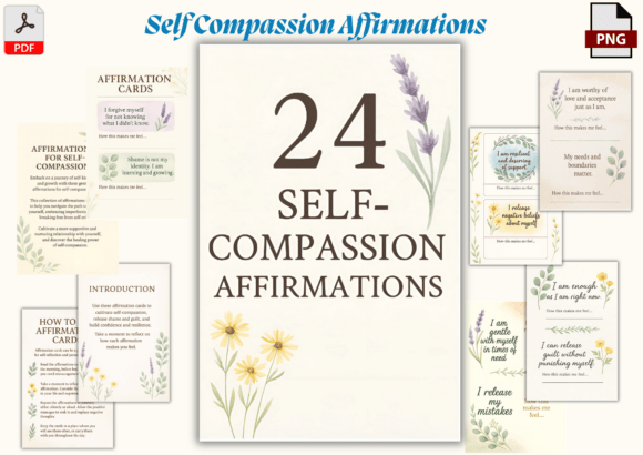 24 Self-Compassion Affirmations for Inner Healing