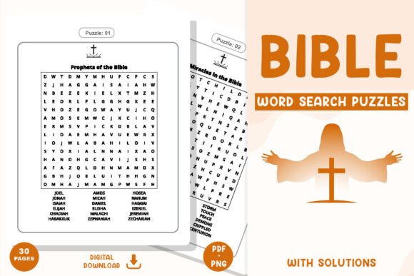 Discover the Power of Bible Word Search 40 Inspirational Grid