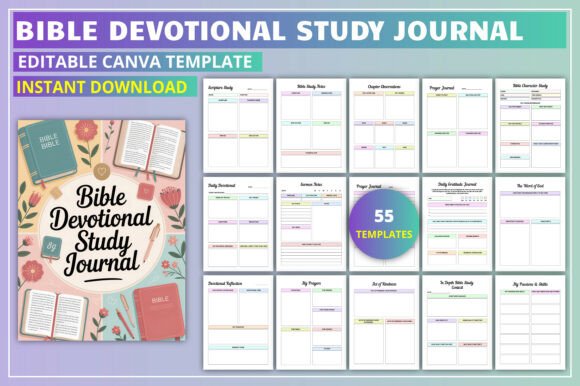 Editable Bible Devotional Study Journal: A Versatile Tool for Spiritual Growth