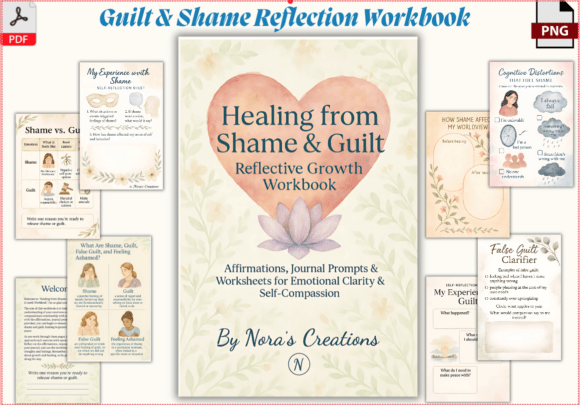 Healing from Shame Guilt Workbook: A Gentle Path to Emotional Clarity and Self-Worth