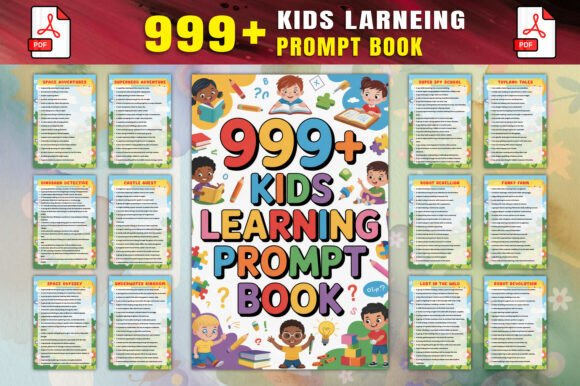 Ignite Curiosity and Spark Creativity with 💡 999 Learning Prompts Book