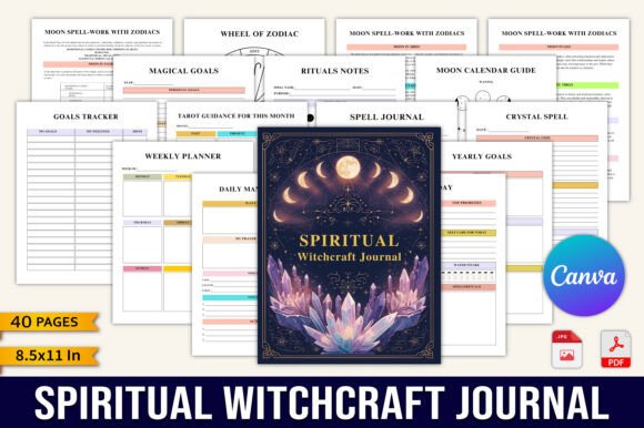 Mastering Your Spiritual Practice with the Spiritual Witchcraft Journal Planner