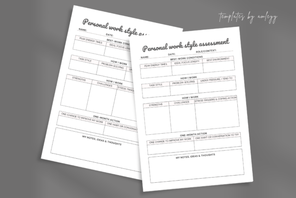 Mastering Your Workflow: A Guide to the Personal Work Style Assessment Planner
