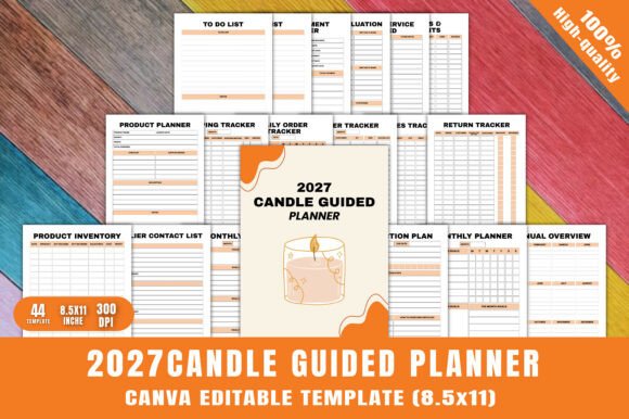 Strategic Planning for Your Candle Business with the 2027 Candle Guided Planner