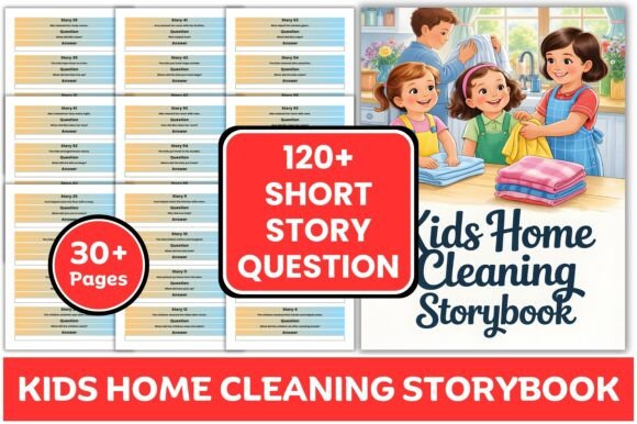 Teaching Responsibility Through Play: The Rise of Kids Home Cleaning Storybook