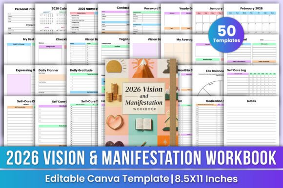 The 2026 Vision Manifestation Workbook: A Powerful Tool for Personal Growth and Goal Achievement