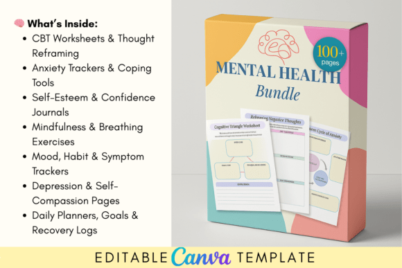 Ultimate Mental Health Bundle Template: A Game-Changer for Mindfulness and Emotional Wellbeing